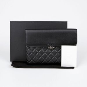 Caviar Skin Urban Flap Clutch